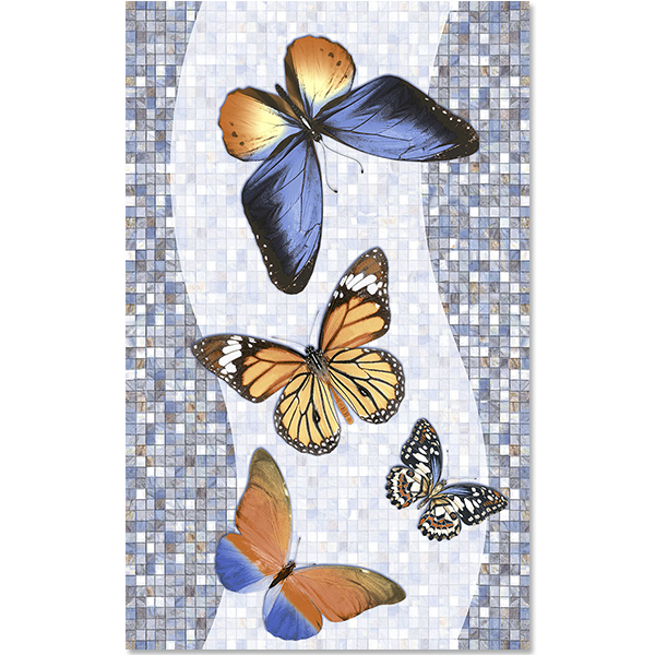 Gemilang Papillon Grey 25x40